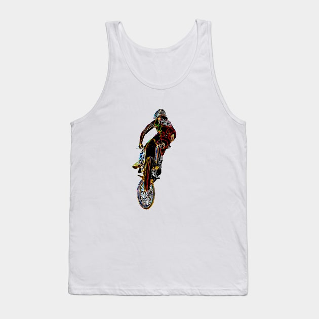 motocross Tank Top by rickylabellevie